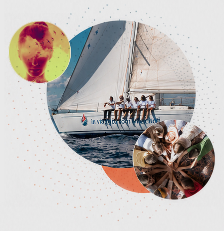 Progetto in barca a vela con giovani partecipanti